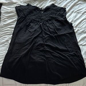Black Lace Top